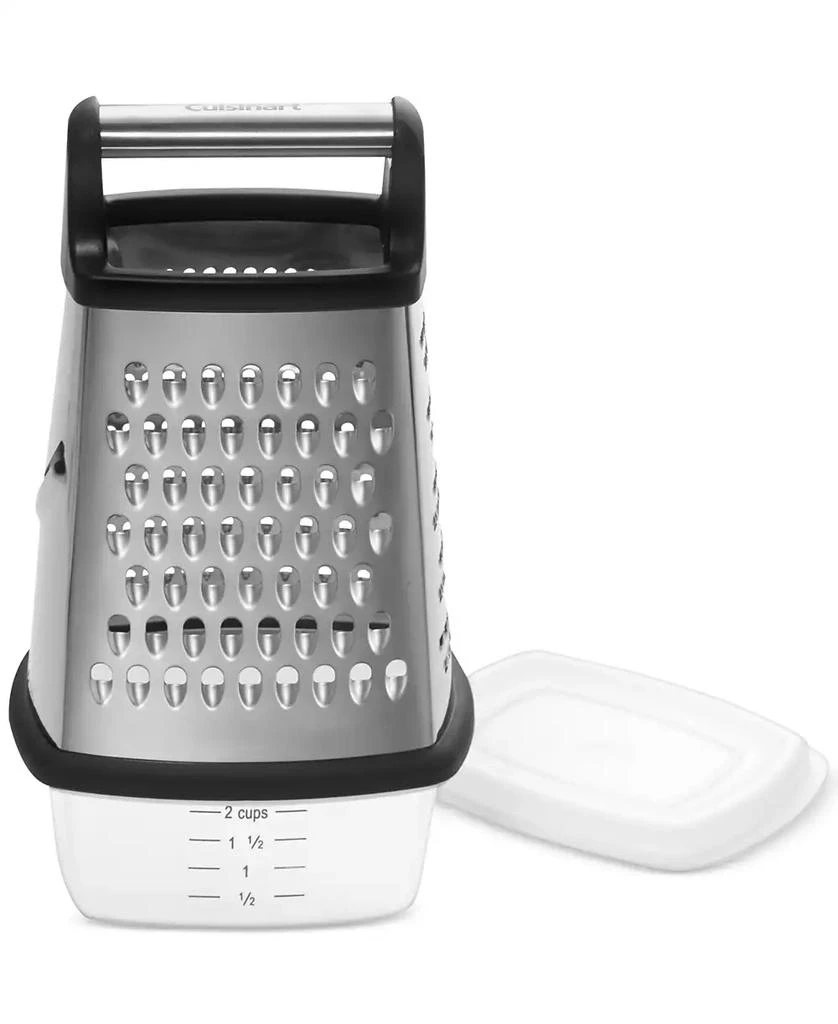 Cuisinart Stainless Steel Box Grater with Storage 2
