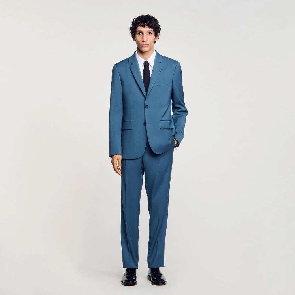 Sandro Wool suit jacket from undefined