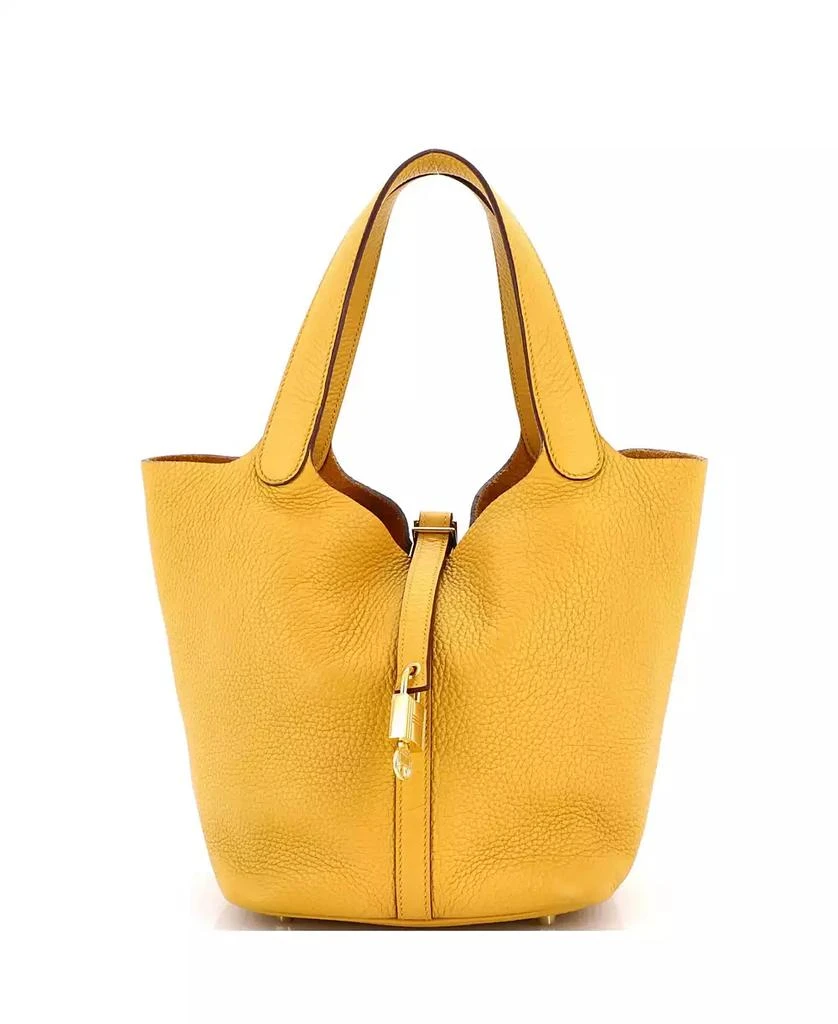 Pre-Owned HERMÉS MM Picotin Lock Bag Clemence