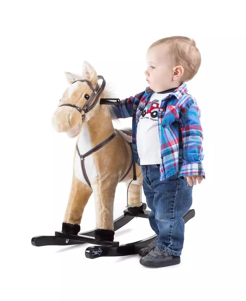 Trademark Global Happy Trails Rocking Horse Plush Animal 7