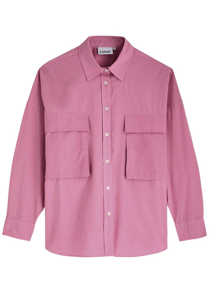 LMND LEMONADE Chiara Utility cotton-poplin shirt  1