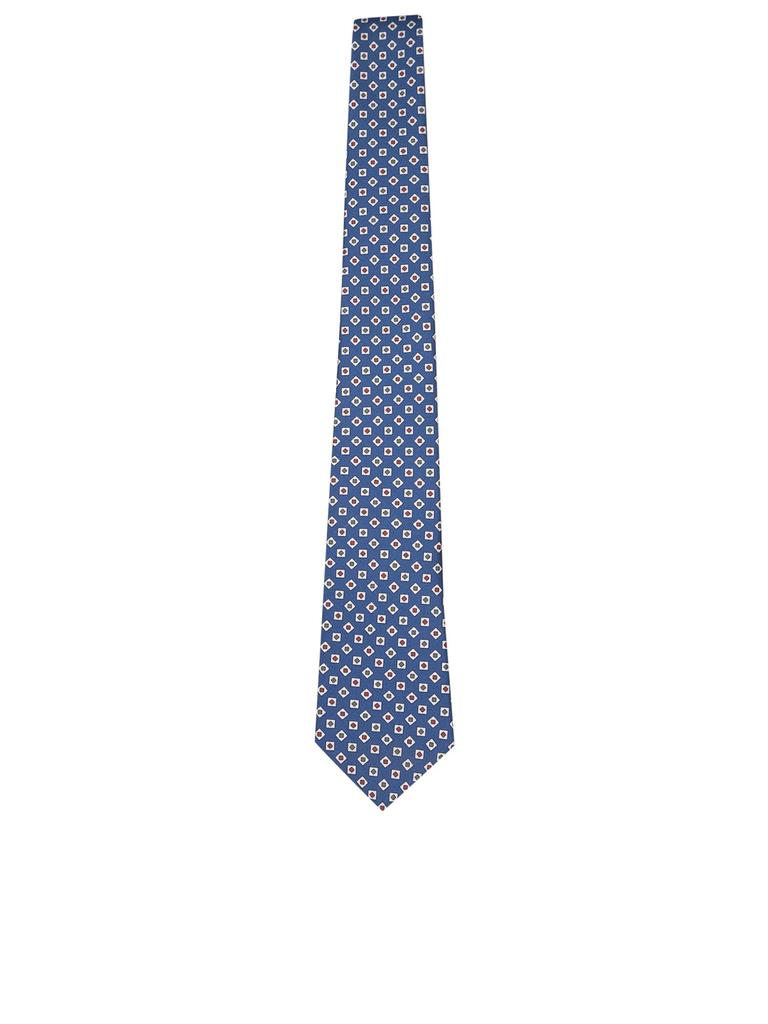 Canali Patterned Multicolor/blue Tie