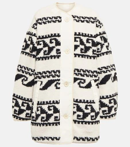 Isabel Marant Himemma reversible faux shearling jacket 1