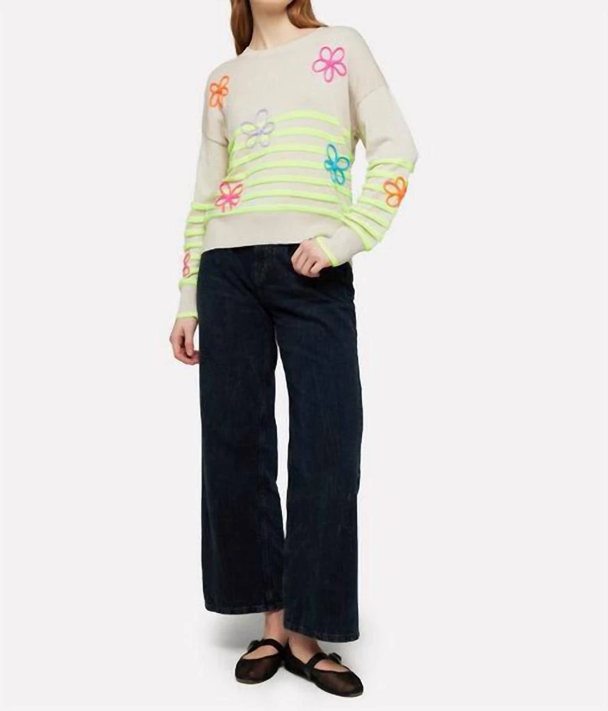 Always Whisper - Stripe Crew Sweater 2
