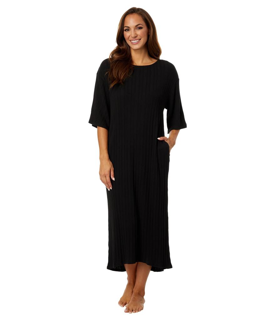 Skin Pima Cotton Rib Robin Caftan