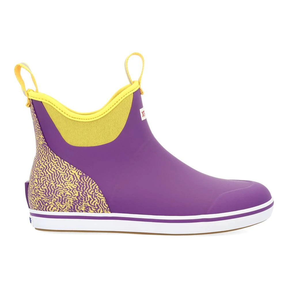 Xtratuf Tailgate Ankle Deck Round Toe Pull On Rain Boots