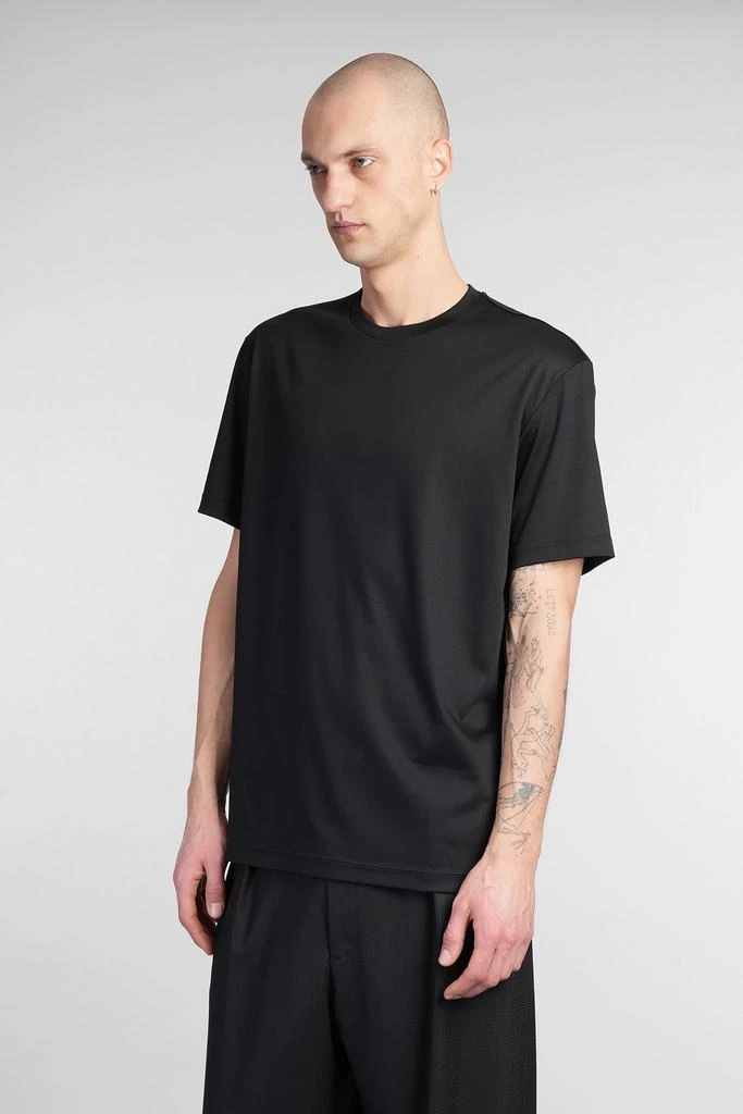 Giorgio Armani T-shirt In Black Cotton 3