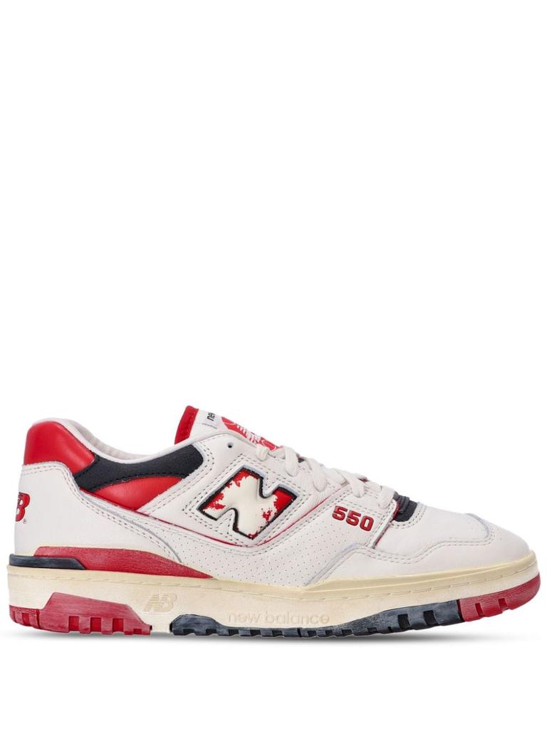 スニーカー New Balance SS24 NEW BALANCE 550 SNEAKERS (BB550VGA MULTI) Shop MULTICOLOR LEATHER 550 SNEAKERS on Sale at BeyondStyle