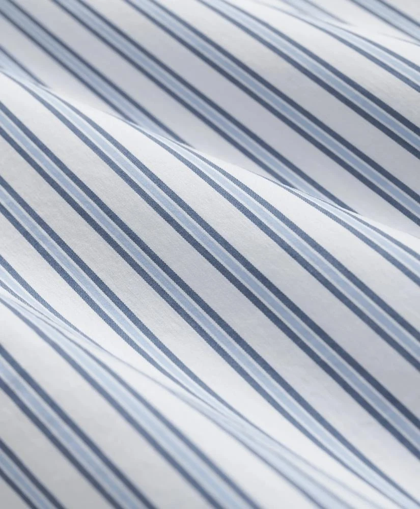 Brooks Brothers Performance Series Stretch Spread Collar, Striped Sport Shirt 3