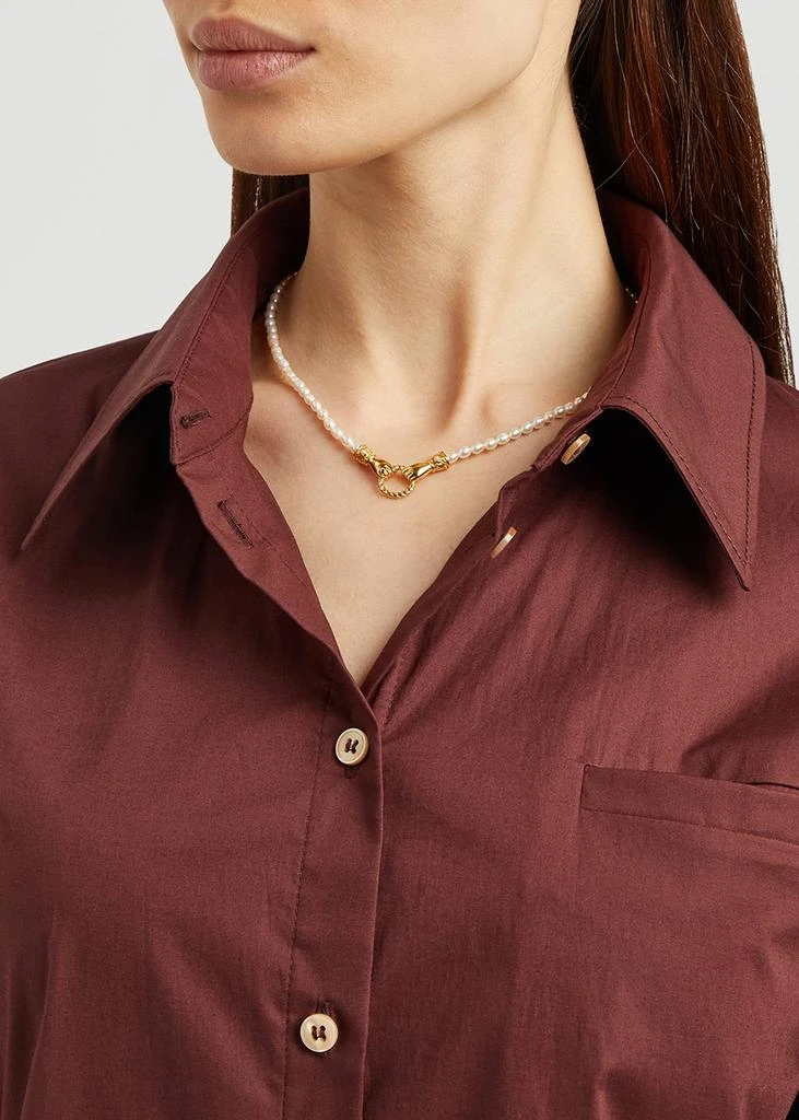 Missoma X Harris Reed In Good Hands pearl necklace 2