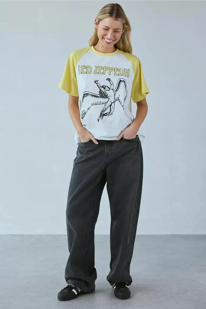 Urban Outfitters Led Zeppelin 1977 Graphic Raglan Tee 2