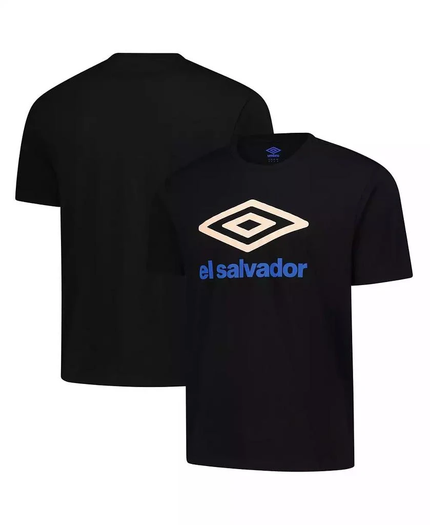 Umbro Men
s Black El Salvador National Team Graphic T-Shirt 1