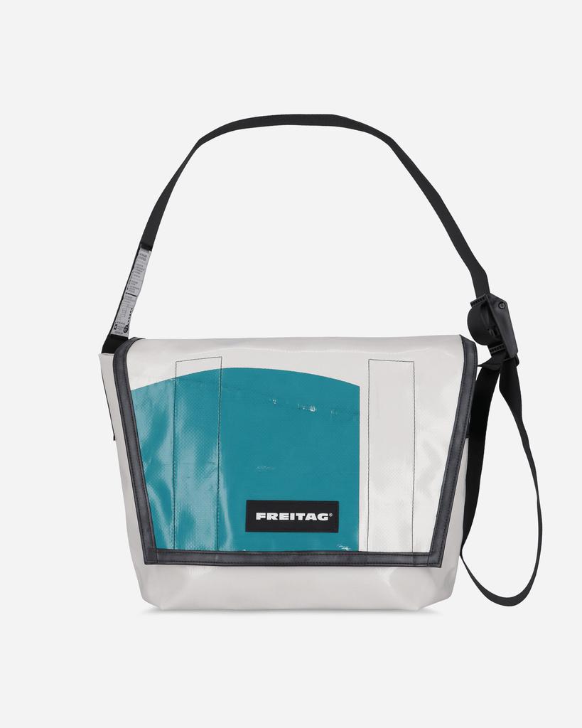 Freitag F14 Dexter Slim Messenger Bag White / Blue - Crossbody