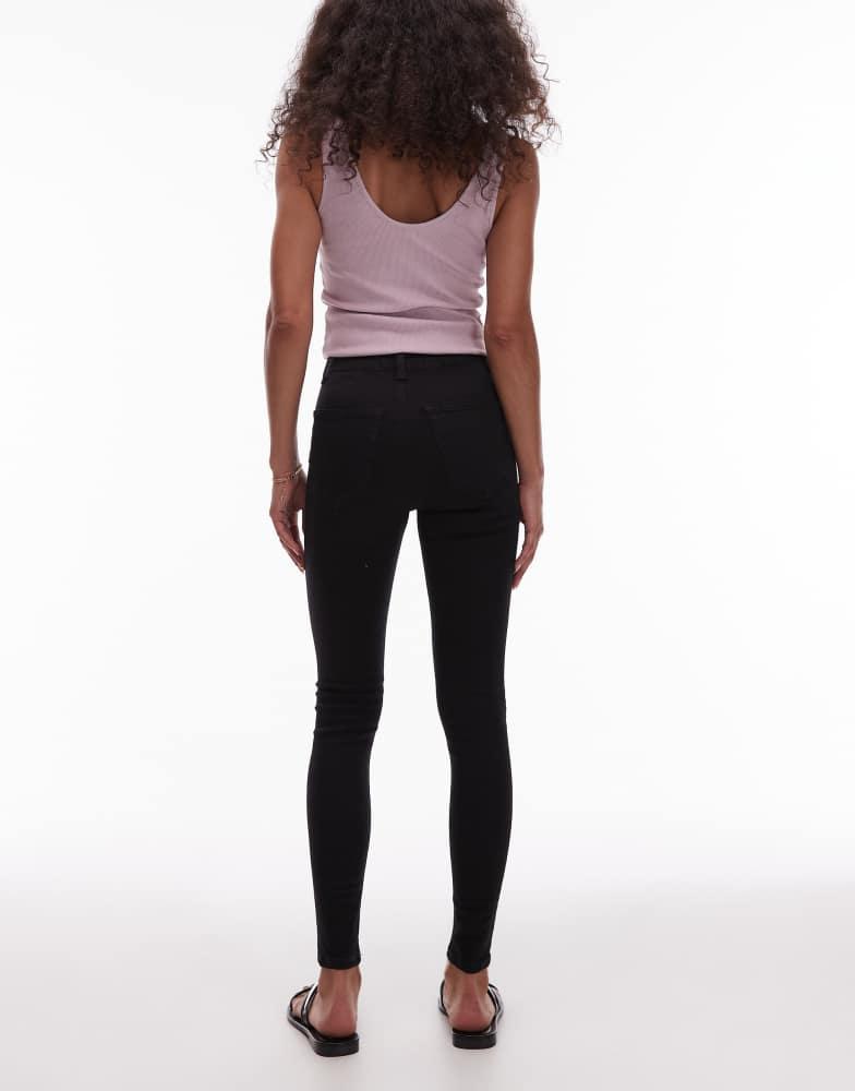 Topshop Topshop Joni high rise skinny jean in vintage black