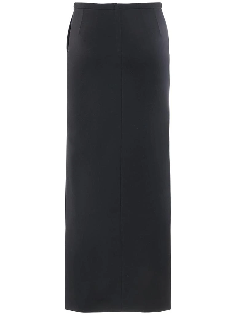 Dolce & Gabbana Stretch Cady Pencil Midi Skirt 6