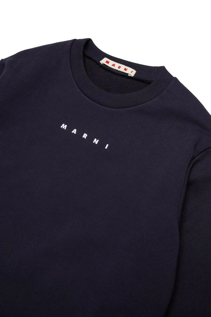 Marni Marni Kids Logo Detailed Crewneck Sweatshirt 3