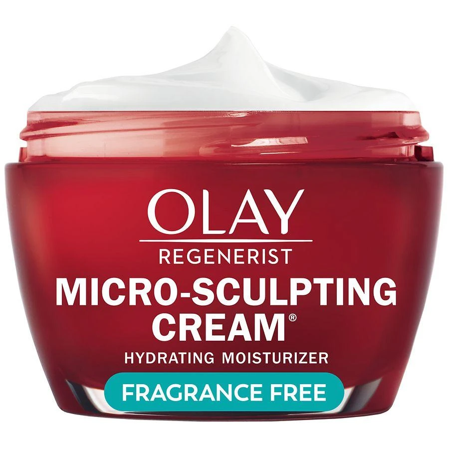 Olay Micro-Sculpting Cream Face Moisturizer Fragrance Free 1