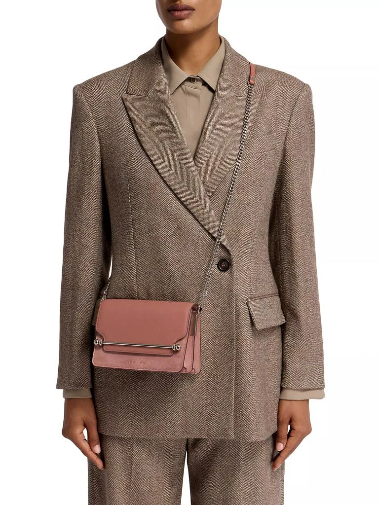 Strathberry East/West Leather Shoulder Bag 2