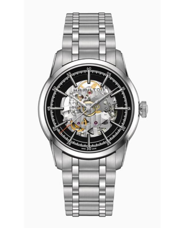 Hamilton Hamilton Railroad Skeleton Men's Watch H40655131