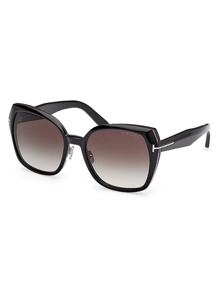 Shop FT0680 33Z Square Sunglasses - 57 mm on Sale at  display picture 2