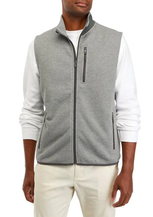 Vineyard Vines Vines Mens Mountain Sweater Fleece Vest 1