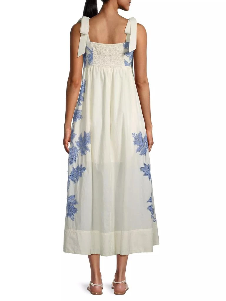 Amina Cotton Voile Midi-Dress  On Sale Now with Up to 60% Off | Discover  Exclusive Deals & Savings at BeyondStyle  Authentic Tanya Taylor sleeveless |contemporary|Women's|women's|a-line|pleated|midi|floral|cotton|women's  apparel|women-owned or founded ...