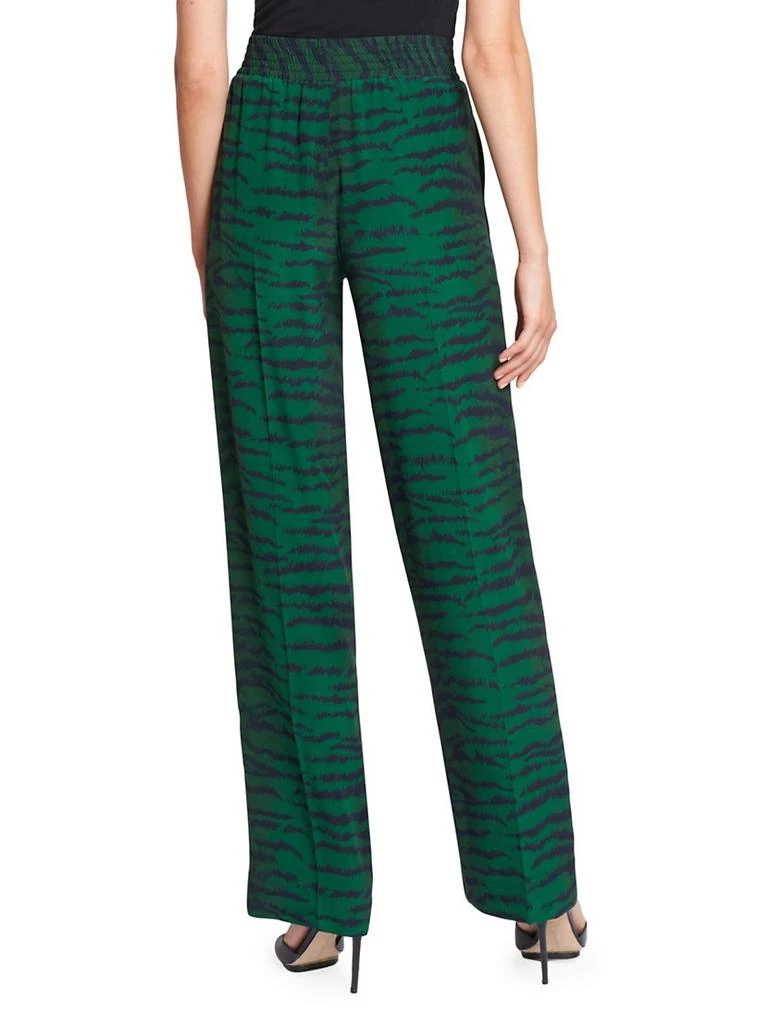 Victoria Beckham Printed Elasticized Trousers 5