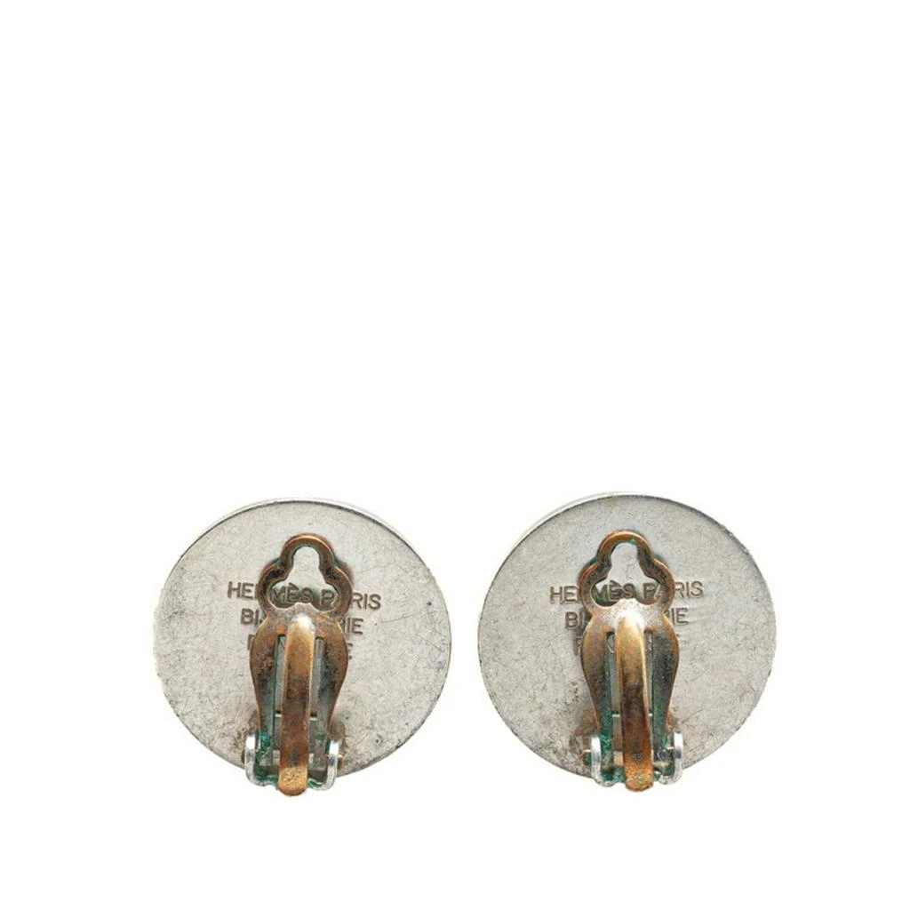 Hermes Metal Clip Earrings (Pre-Owned) 2