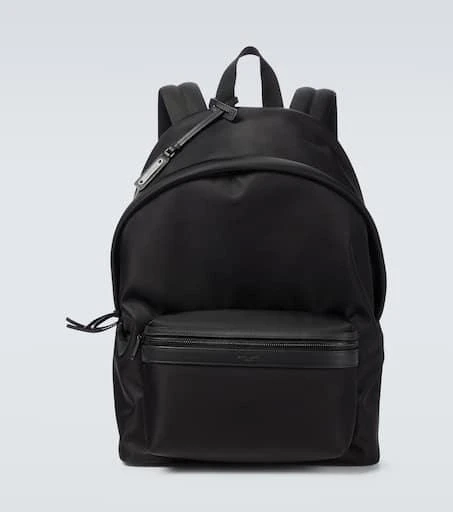 Yves Saint Laurent Nylon and leather City backpack 1