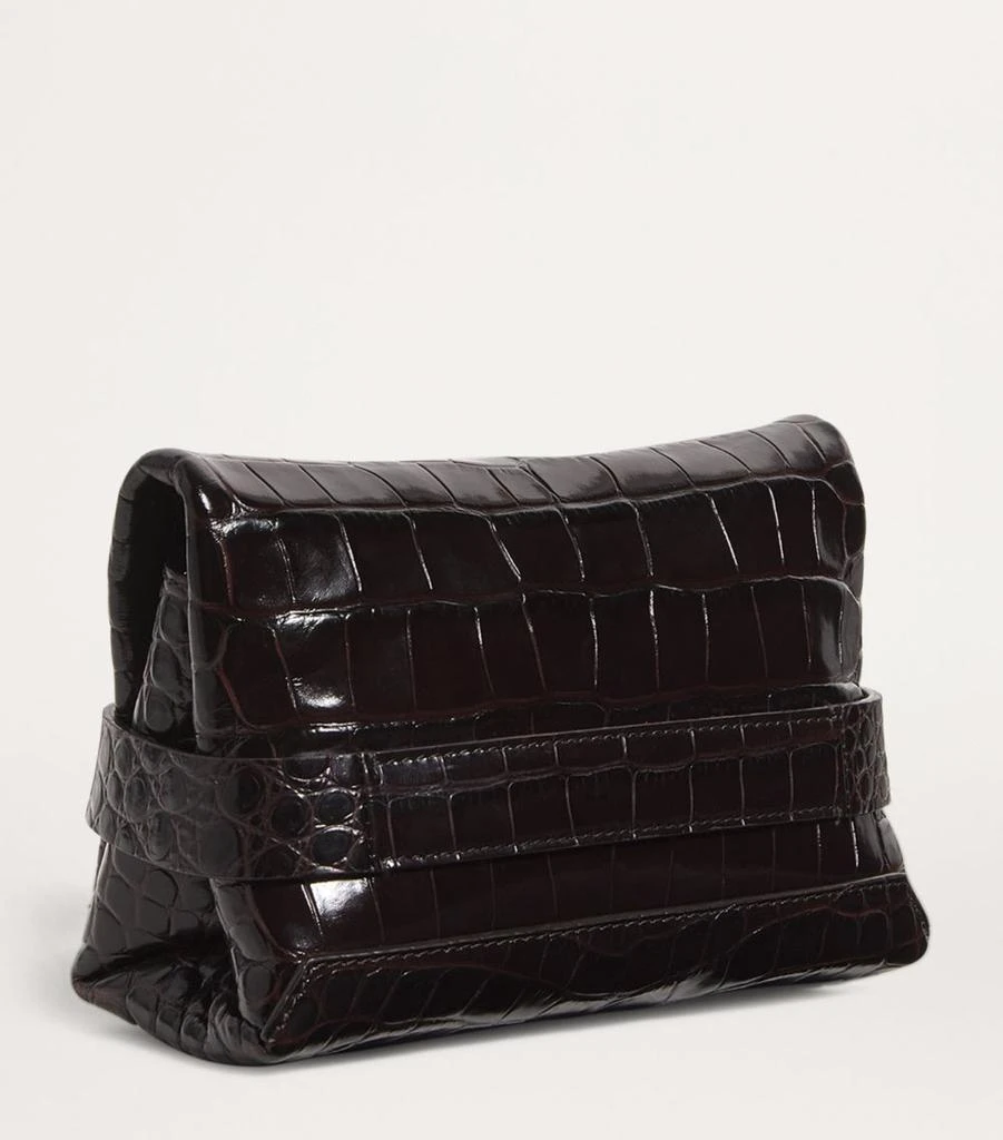 Victoria Beckham Mini Leather B Buckle Pouch Bag 3