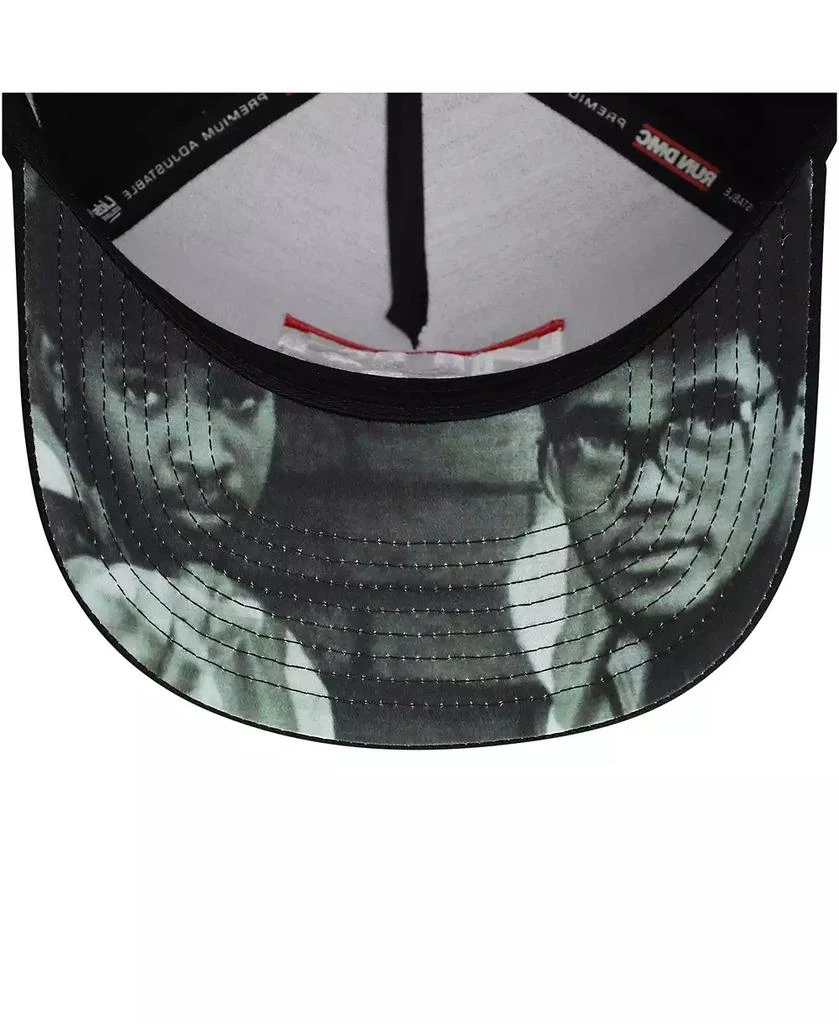 Lids Men's Black Run–D.M.C. 40th Anniversary A-Frame Adjustable Hat 3
