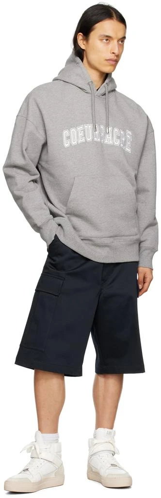 AMI Gray 'Cœur Sacré' Hoodie 4