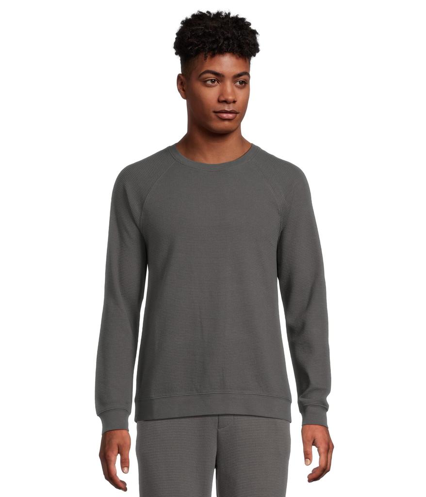 Barefoot Dreams Malibu Collection® Waffle Knit Raglan Pullover