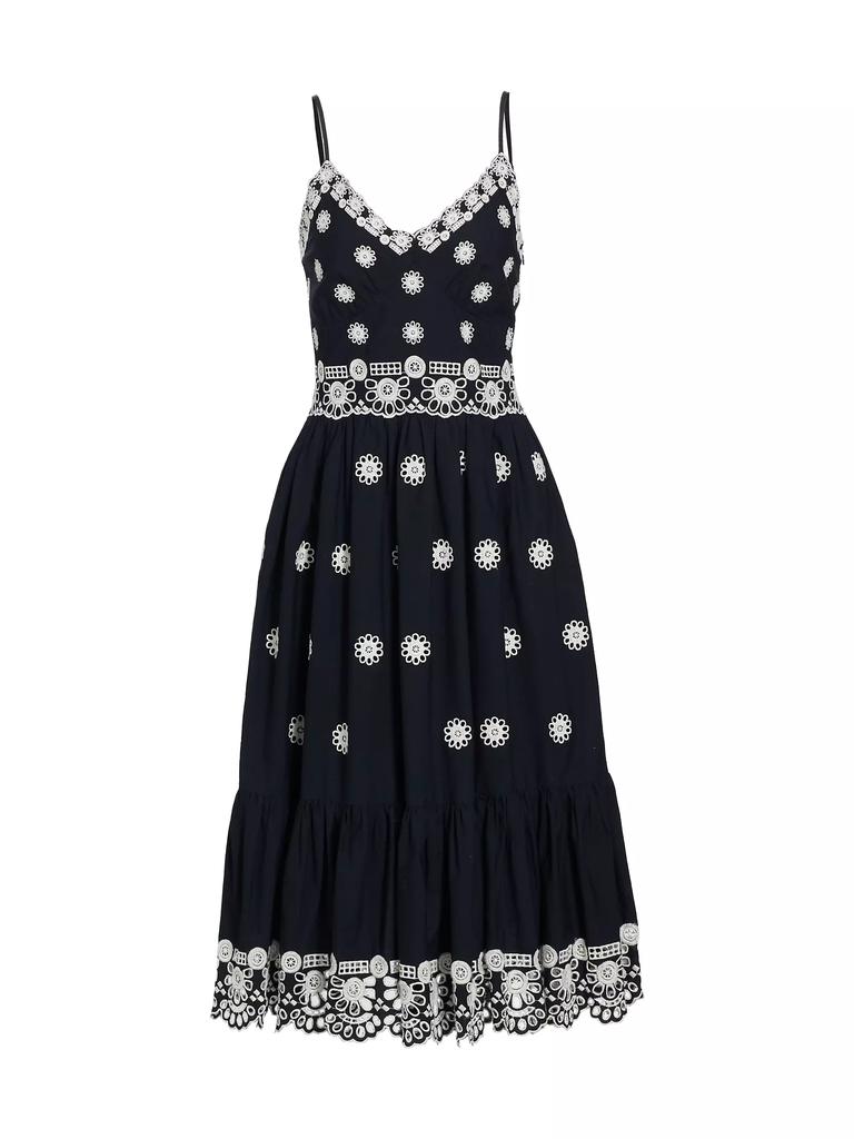 Sea Elysse Cotton Eyelet Midi-Dress