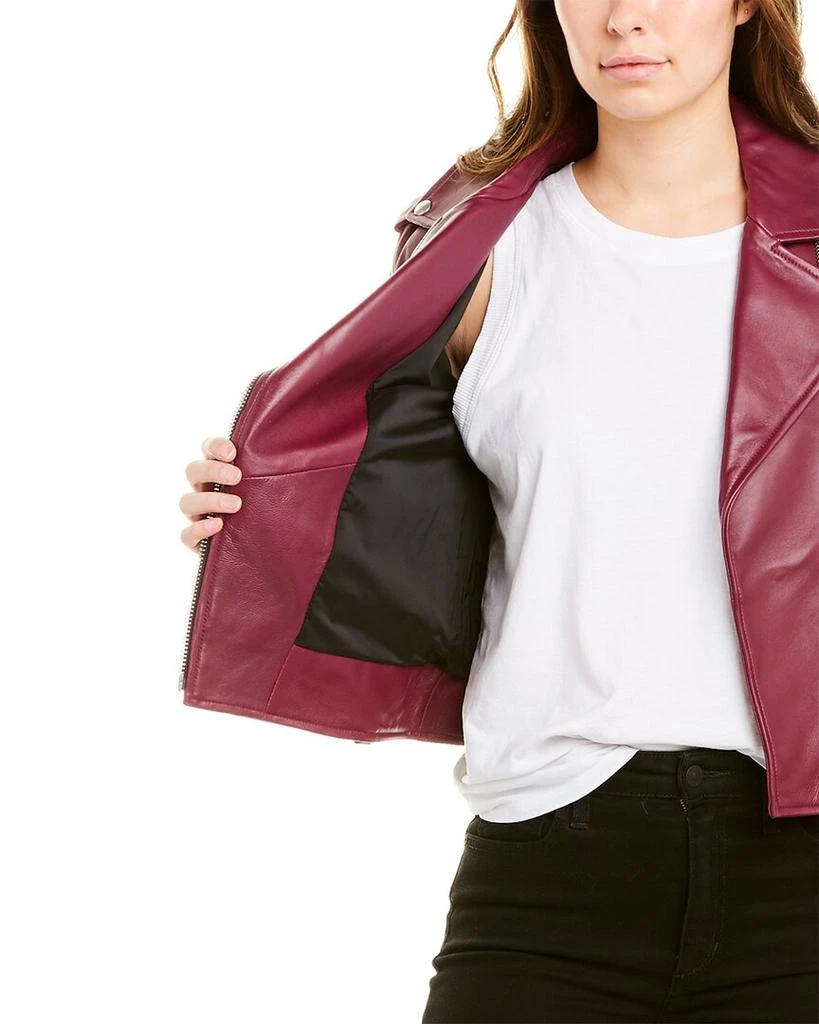 Mackage Mackage Classic Leather Moto Jacket 3