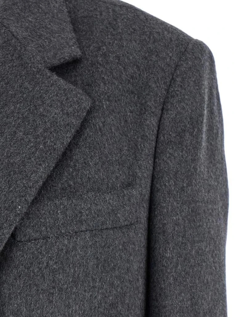 Rohe Grey Double-Breasted Jacket With Notched Revers In Wool Blend Woman 3