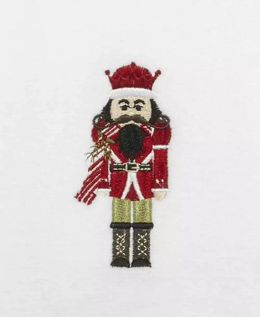 Avanti Peppermint Nutcracker Fingertip Cotton 4-Pc. Fingertip Towel Set, 18" x 11" 2