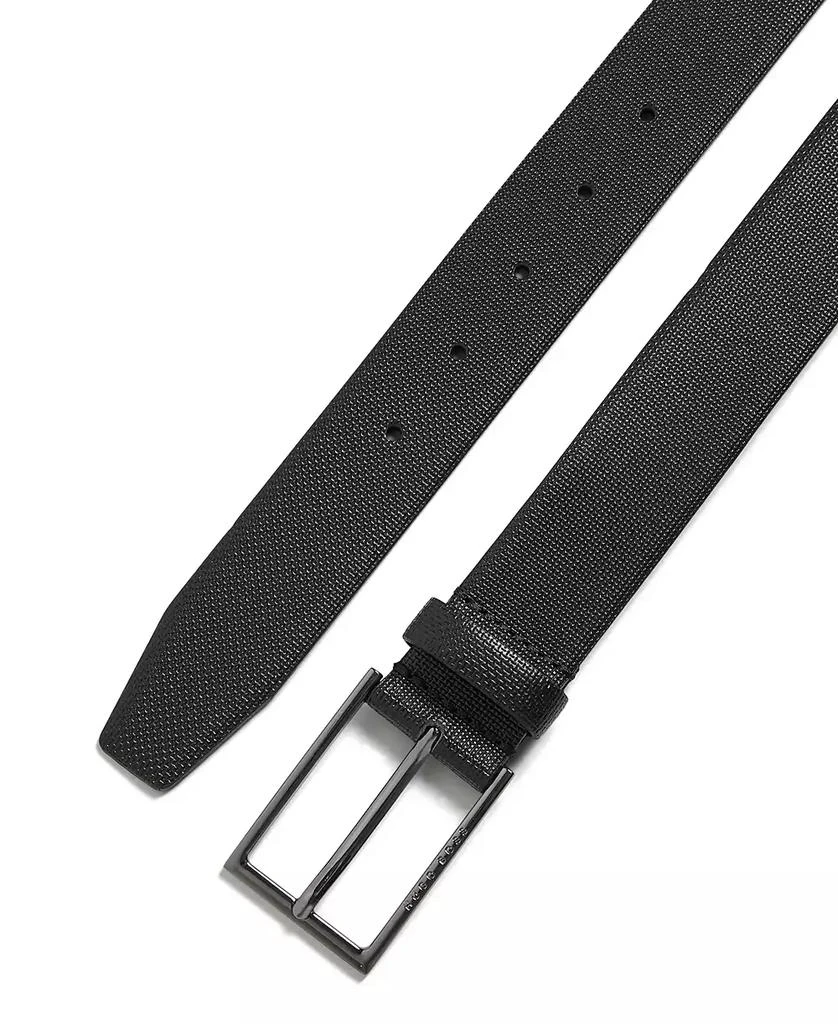 Hugo Boss BOSS Men's Printed-Leather Belt 2
