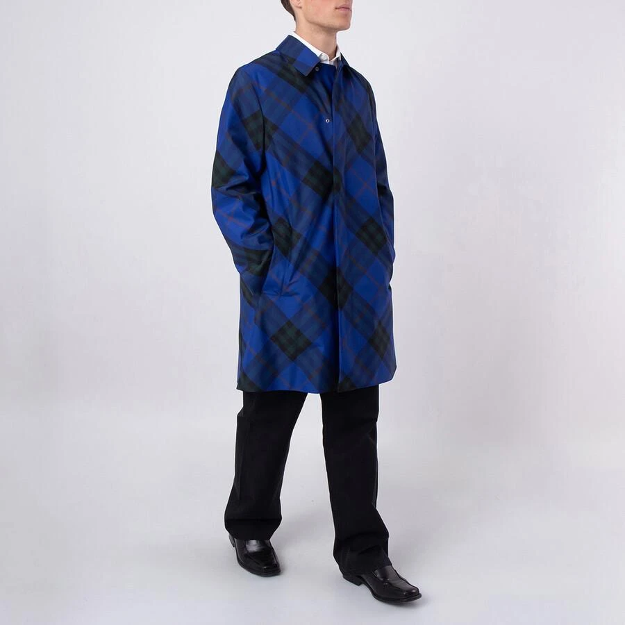 Burberry Mid Length Check Car Coat 2