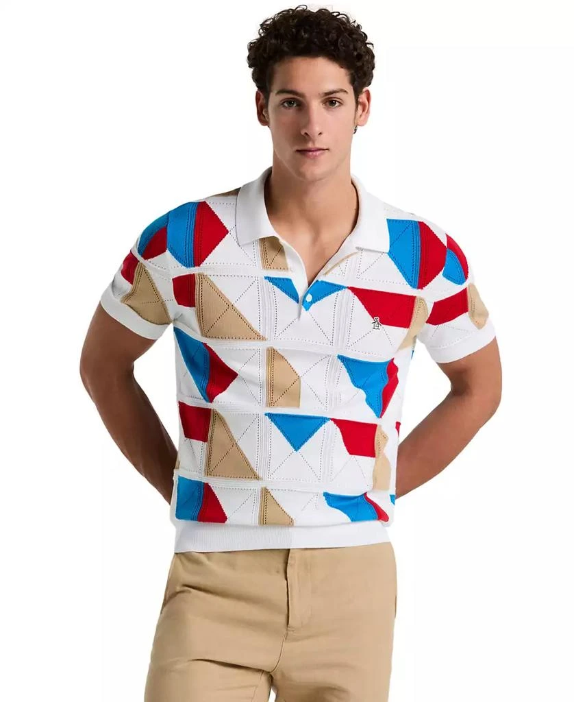 Men's Slim-Fit Multicolor Jacquard Polo Sweater On Sale Now with Up to 40% Off | Discover Exclusive Deals & Savings at BeyondStyle Authentic Original Penguin polo_shirt|Men|men's fashion|polo shirts with Limited-Time Men's Slim-Fit Multicolor Jacquard Polo Sweater On Sale Now with Up to 40% Off | Discover Exclusive Deals & Savings at BeyondStyle Authentic Original Penguin polo_shirt|Men|men's fashion|polo shirts with Limited-Time
