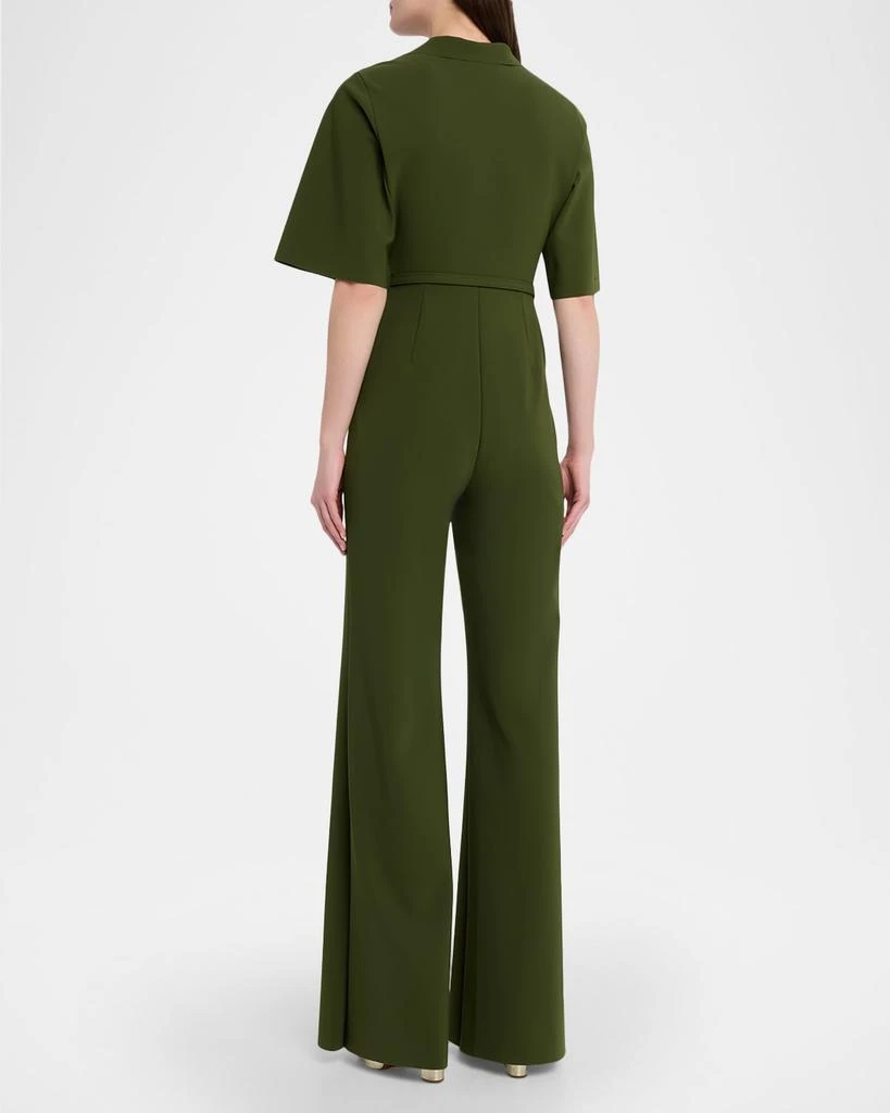 Chiara Boni Naho Belted Straight-Leg Jumpsuit 3