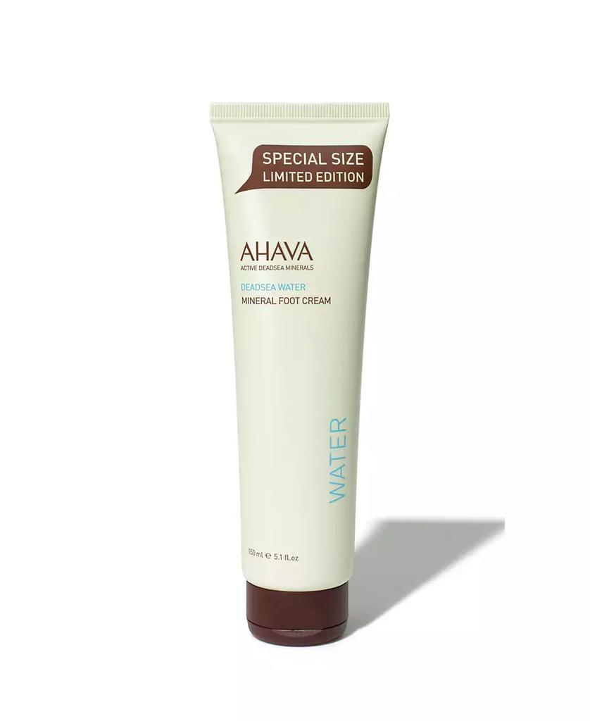 AHAVA Mineral Foot Cream Special Size Limited Edition, 5.1 oz