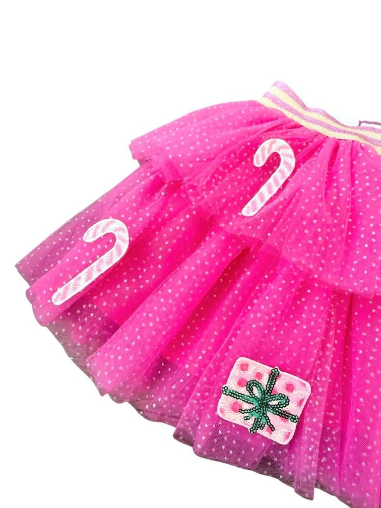 Three Wildflower Designs Three Wildflower Designs - Girl
s Holiday Sparkles Skirt 3