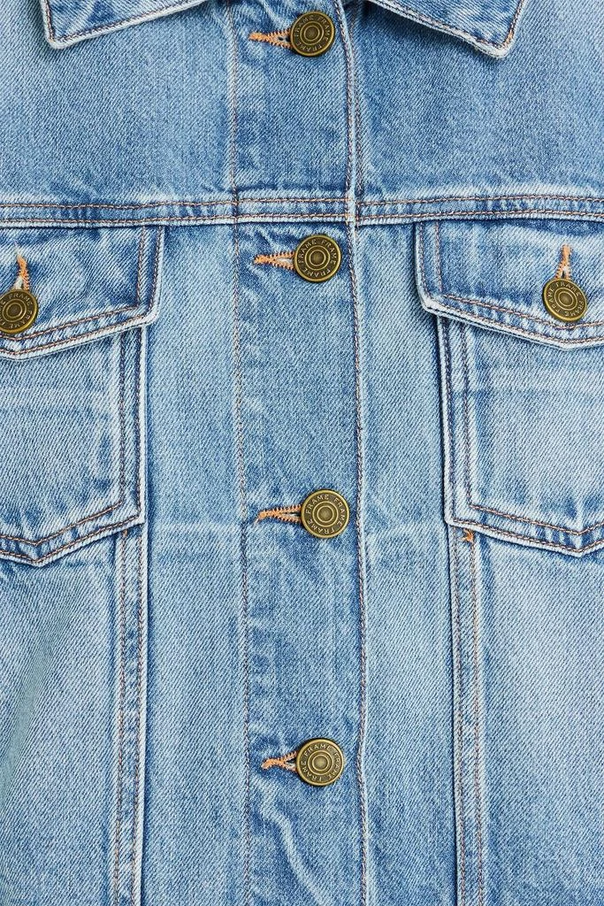 FRAME Faded denim jacket 4