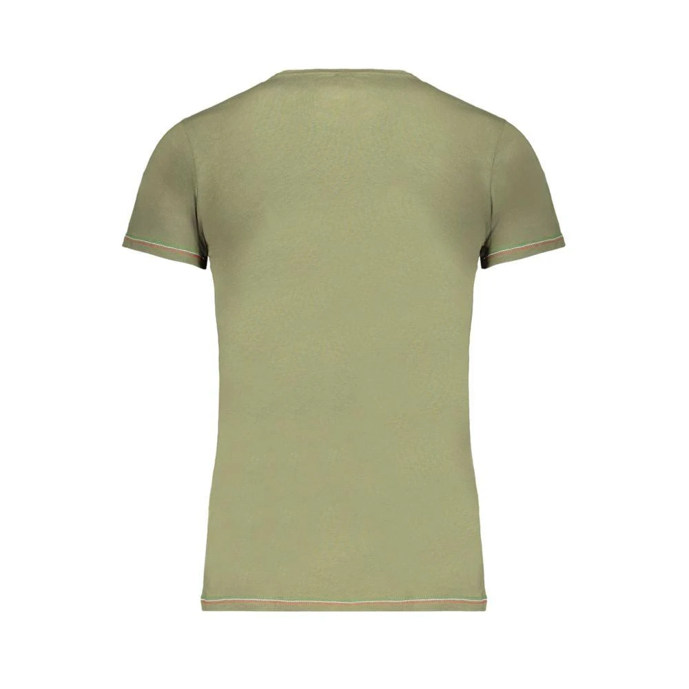 Aeronautica Militare Aeronautica Militare Green Cotton T-Shirt 2