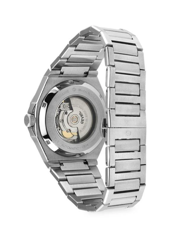 Gevril High Line 43MM Stainless Steel Automatic Bracelet Watch 2