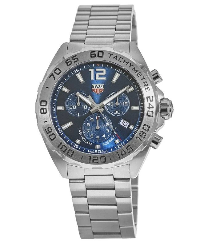 TAG Heuer Tag Heuer Formula 1 Quartz Chronograph Blue Dial Stainless Steel Men's Watch CAZ101K.BA0842 1