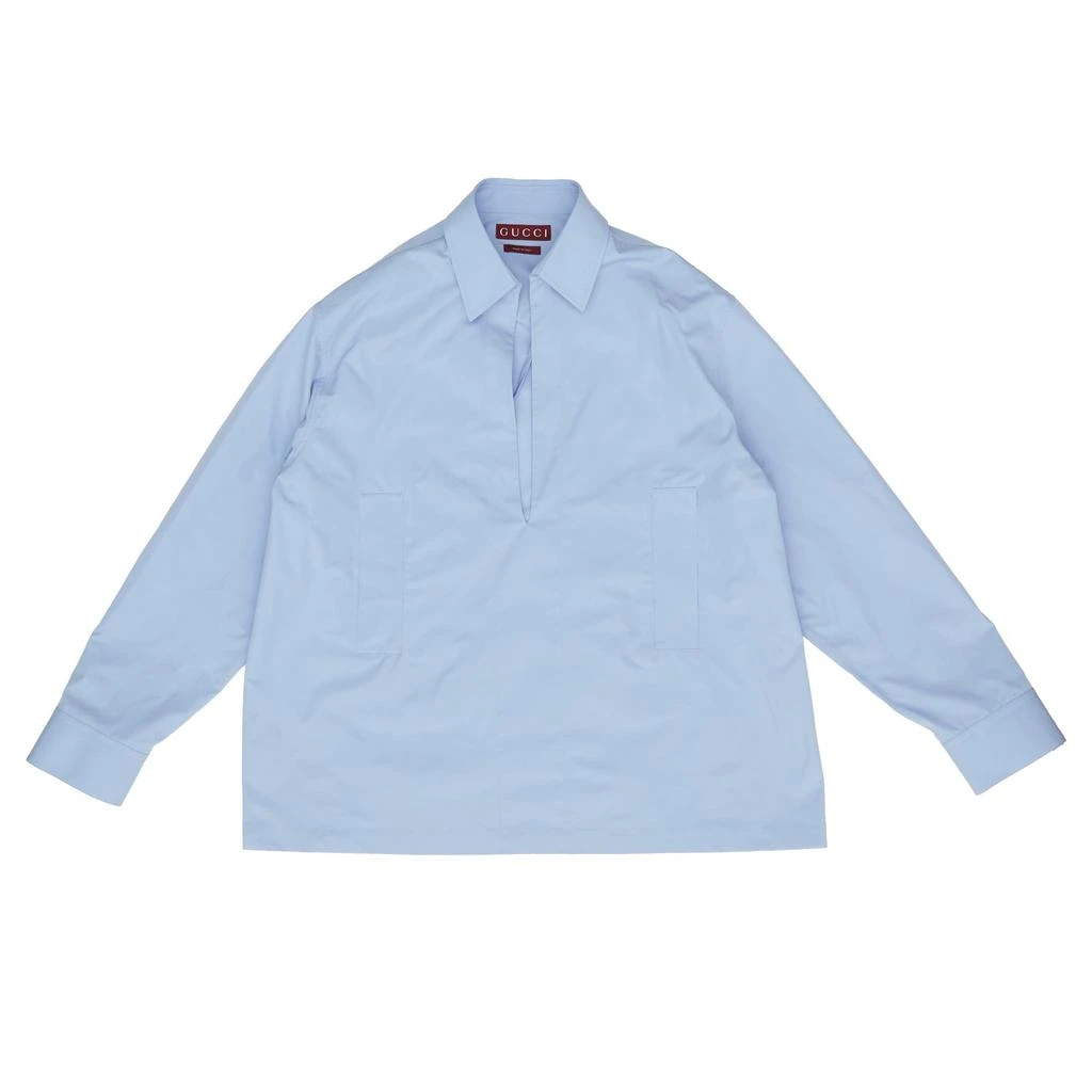Gucci Gucci Embossed Poplin Shirt 1