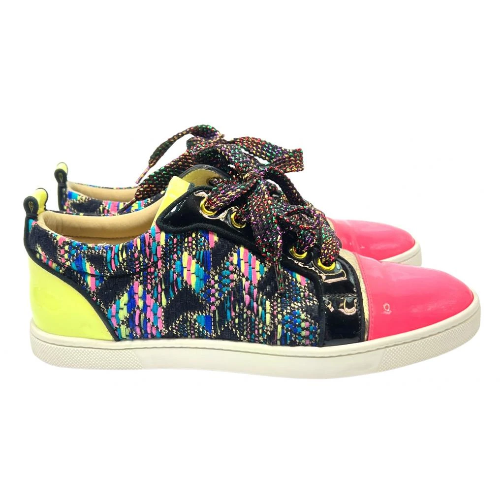 Christian Louboutin Christian Louboutin Gondolita patent leather trainers 1