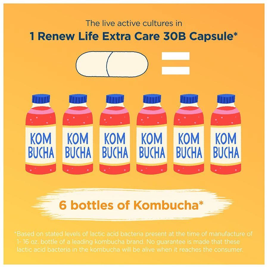 ReNew Life Adult Extra Care Digestive Probiotic, 30 Billion CFU Per Capsule 7